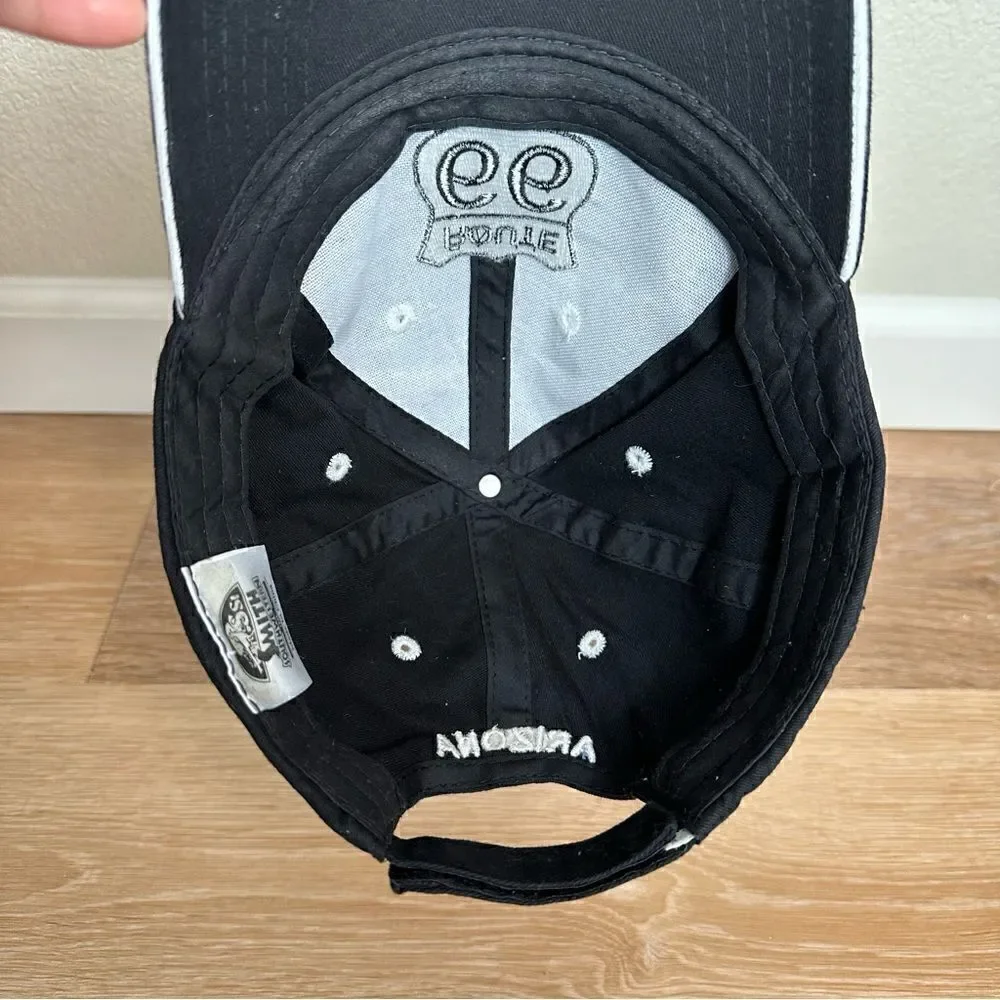 Route 66 Embroidered Black Adjustable Hat